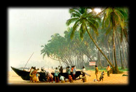 "Colva Beach, Goa."